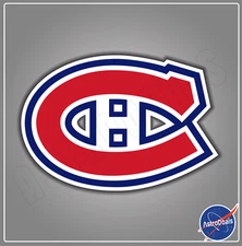 Montreal Canadiens NHL Ice Hockey Logo Sticker Decal *Size: 3"-12"*