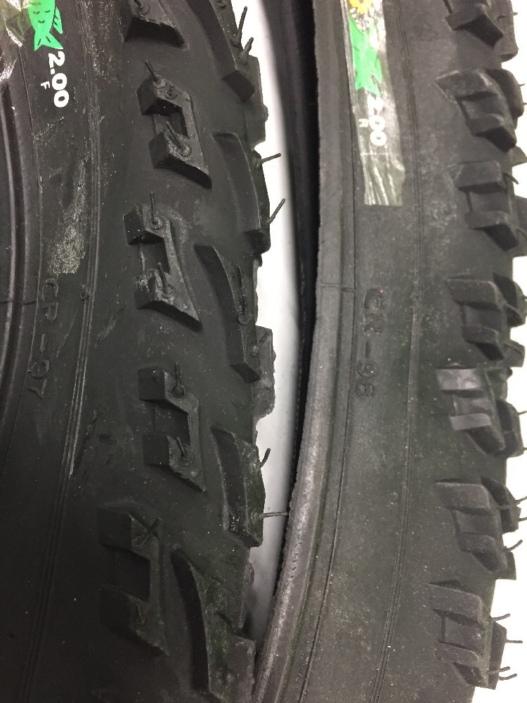 2 NEW IRC Piranha Pro 26 x 2.0 Mountain Bike Tires Vintage NOS