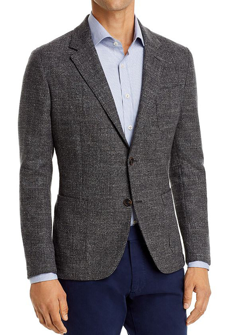 ジャケット・アウター slab tweed classic jacket Short Jacket made from sparkling Tweed | SLY010