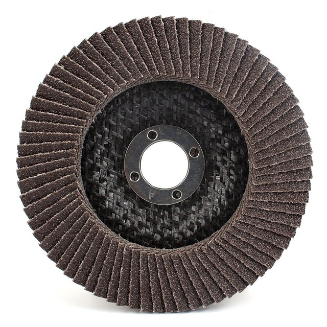 10Pcs 4" 100 Grit Flap Sanding Discs Polishing Grinding Wheels For