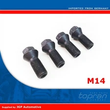 4 X OE Standard Wheel Nut Studs Bolts - M14 X 1.25 - 36136890324 - Fits: BMW
