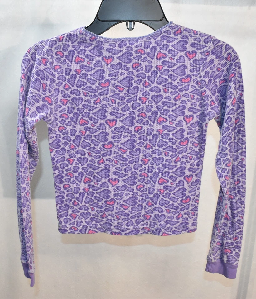 Pantalones y top Total Girl corazones morados talla pequeña para niña Foto 4 de 4