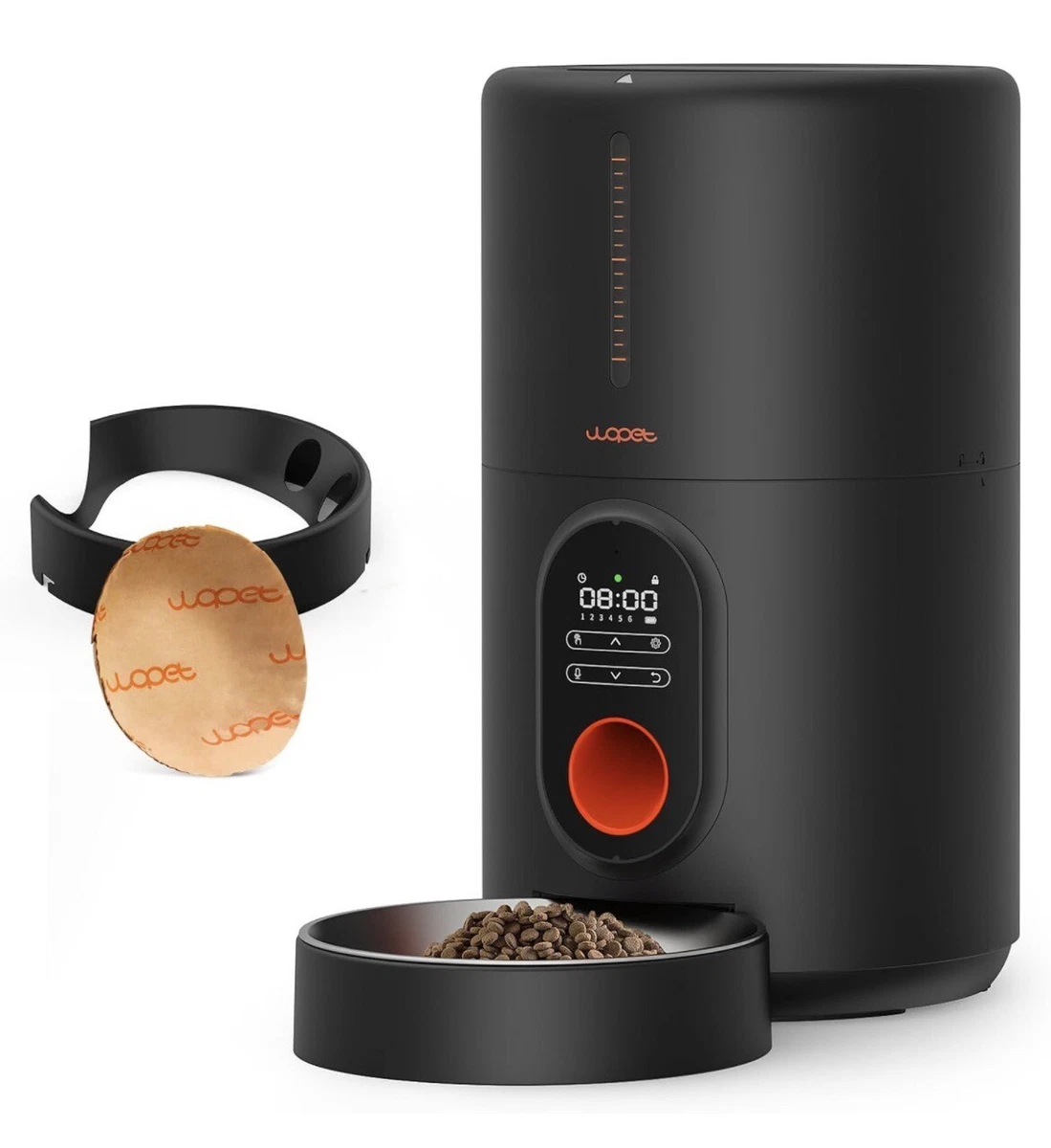 WOPET Automatic Pet Feeder Barn 4L Dog Cat Programmable Voice Recorder FT50