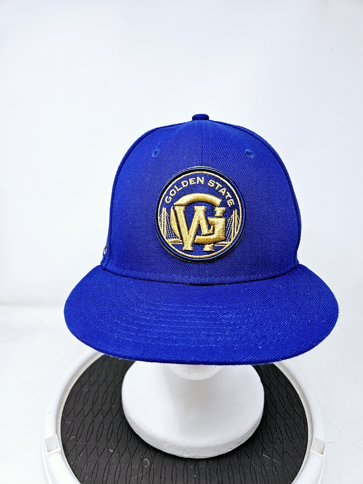 Golden State Warriors New Era 9FIFTY NBA Adjustable Snapback  Blue/ Yellow Used