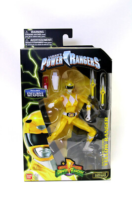 Amazon.com: Power Rangers Legacy Collection 6.5 Inch Action  POWER RANGERS Yellow Ranger Legacy Collection Figure 6.5” LIMITED EDITION main image 1