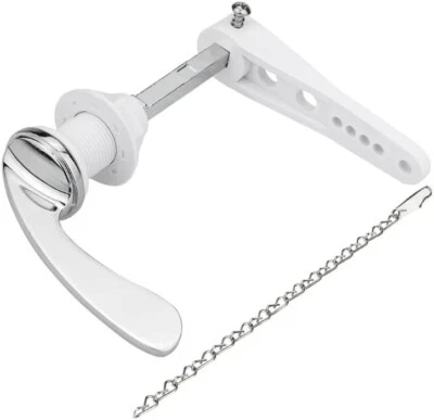 OKODOKO Universal Toilet Flush Handle Lever Arm Kit for Toilet WC Cistern Tank in Chrome