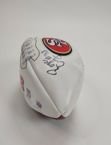 Fútbol americano firmado por equipos de los Campos del Super Bowl de San Francisco 49ers 1994 - Imagen 6 de 9