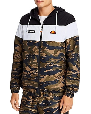 ellesse camouflage windbreaker