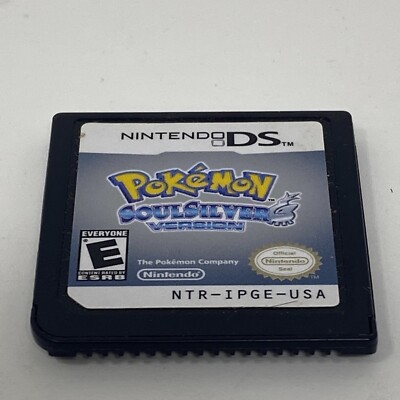 Nintendo DS Pokemon Soul Silver Authentic Tested Fast Shipping  