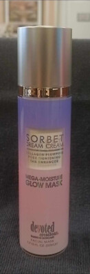 Devoted Creations Sorbet Dream Cream Glow Mask Mega Moisturizer 1.7 oz