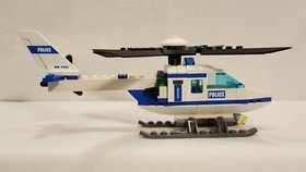 Vintage 2008 Lego #7741 City: Police Helicopter: 100% Complete w/Instructions