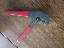 Heavy Duty Crimping Pliers, Electrical Cable 2 Cavity Hex Crimp Hand Tool 9  