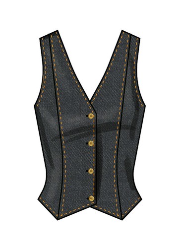 Simplicity SCHNITTMUSTER S3067 Misses Weste-Stil Tops 6-14 oder 16-24 - Bild 3 von 8