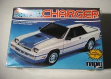 1985 Dodge Shelby Charger coupe   MPC 1:25 Model Kit  #0718  factory sealed  BIN