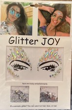 GEM FACE  BODY EMBELLISHMENTS SHIMMERING COSTUME ACCESSORY