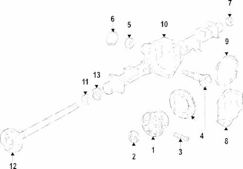 Manga de compresión diferencial para Chevrolet, GMC, Cadillac 2014-2024 (N/P 22943114)