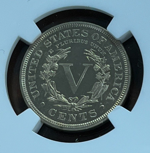 1891 P Proof Liberty "V" Nickel 5C NGC PF65 CAM - CAMEO! - Picture 11 of 15