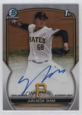 2023 Bowman Chrome Prospect Refractor 364/499 Jun-Seok Shim #CPA-JSH Auto 2a9