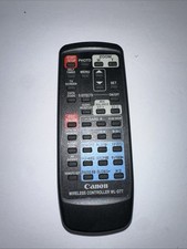 CANON GL1 GL2 Remote Control WL-D77 For DV Camera Camcorder WLD77 Used