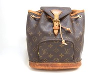Auth Louis Vuitton Mini Montsouris Backpack Monogram Canvas M51137
