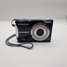 Olympus X-42 Digital Camera 12.0MP Black Compact Tested Working
