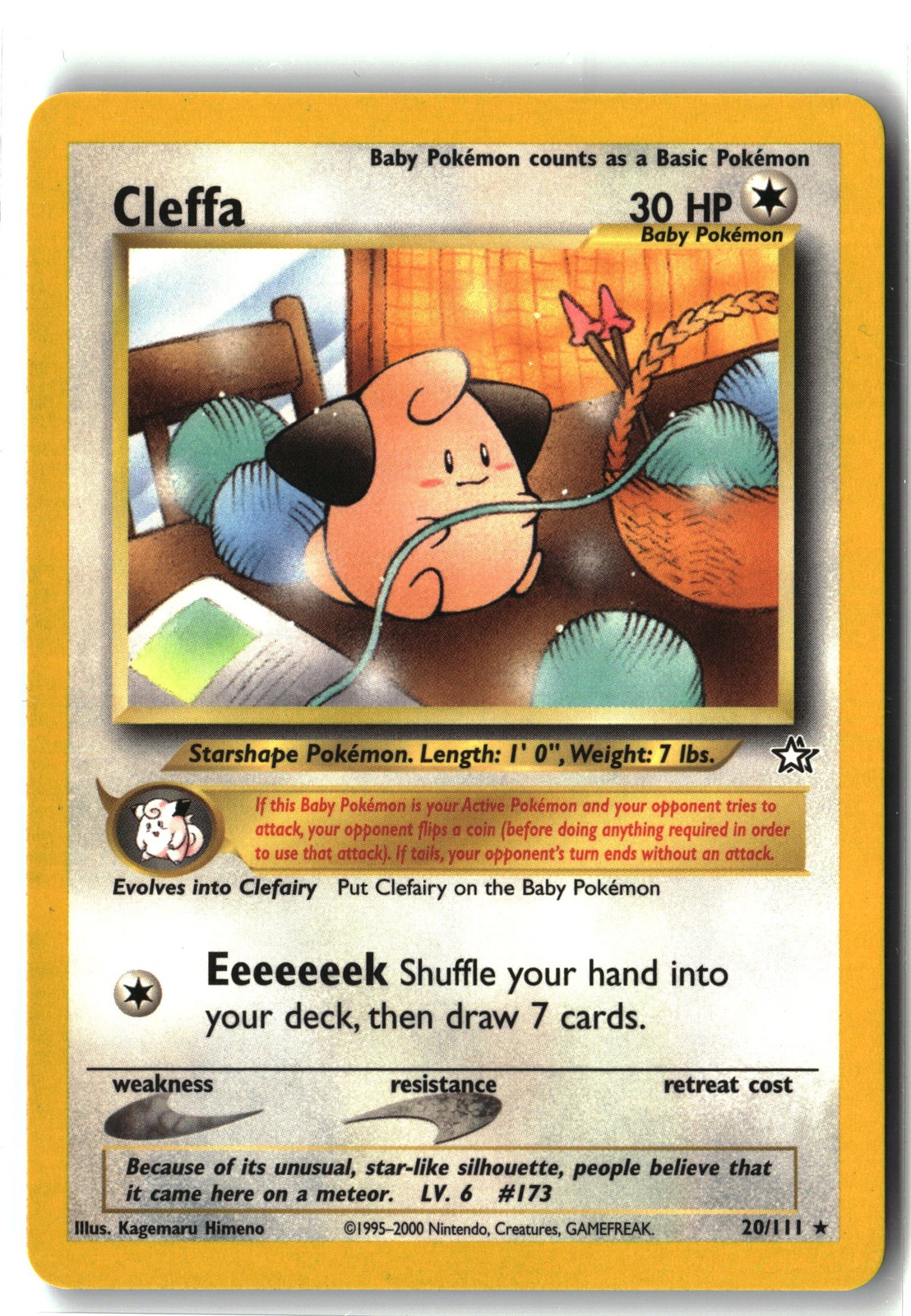 Cleffa #020/111 Neo Genesis