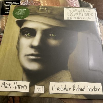MICK HARVEY & CHRISTOPHER RICHARD BARKER~EDGAR BOURCHIER~2018 UK GREEN VINYL LP