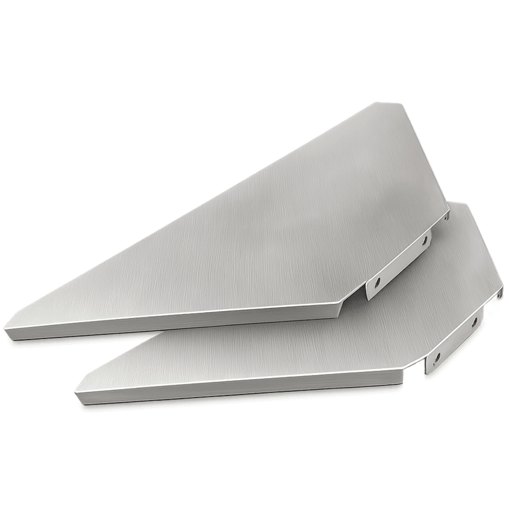 Pair of Equinox DJ Pro Aluminium Corner Shelf for Truss Booth or Event Table