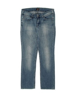LEE Damen Amy Slim Jeans W32 L30 blau Baumwolle BC08