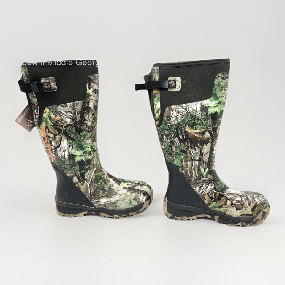 New Lacrosse Alphaburly Pro Realtree Hunting 18” Green Scentfree Boots Men’s 9 - Image 3 of 4