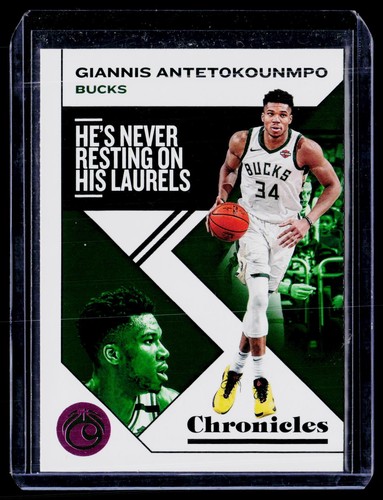 2019-20 Panini Chronicles #39 Giannis Antetokounmpo