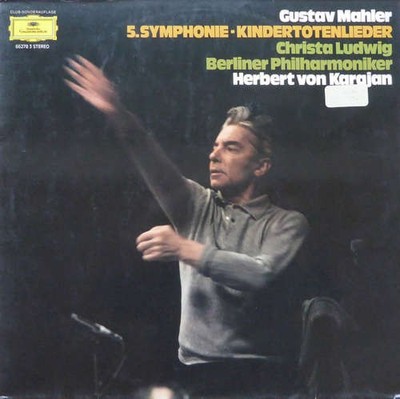 Gustav Mahler, Christa Ludwig, Berliner Philharmon 2xLP Club Schallplatte 175934