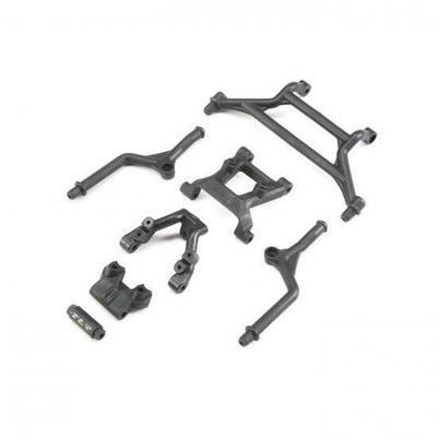 TLR Stoßstange hinten Set: 22Sct 3.0