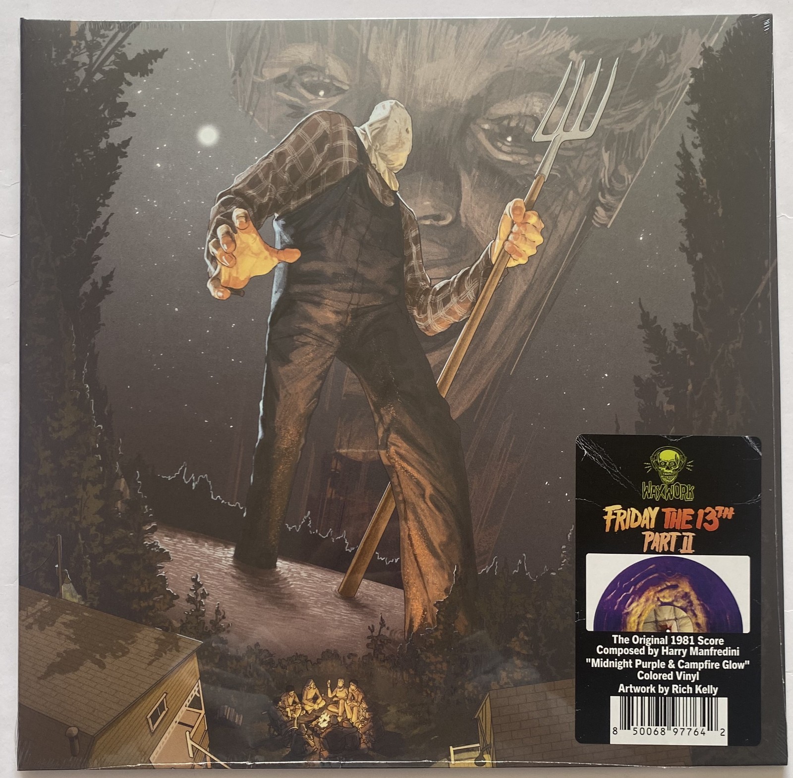 Harry Manfredini Friday The 13th Part II Purple Campfire New Vinyl 850068977642