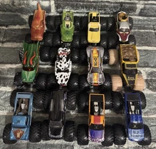 Hot Wheels & Spin Master Monster Jam Lot of 12 Monster Trucks - 1:64