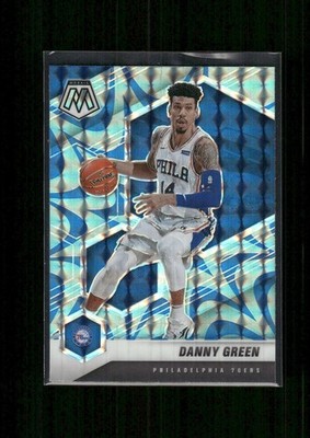 2020-21 Mosaic Blue Prizm Danny Green #83 76ers (JM)