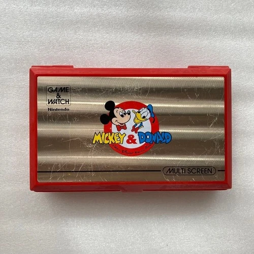Nintendo Game & Watch Mickey & Donald DM-53 Multi Screen