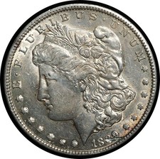 1889-O Morgan Dollar Scratch Choice AU