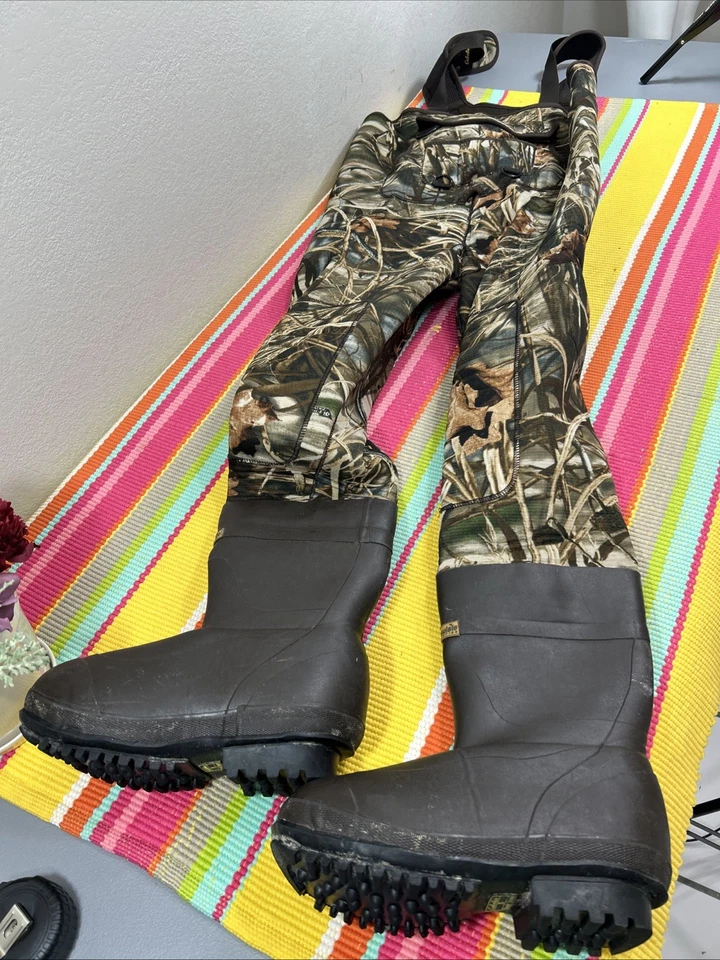 Cabela’s Northern Flight Chest Waders Outdoor Fishing Steel Shank Boots Men’s 8 - Image 3 of 4