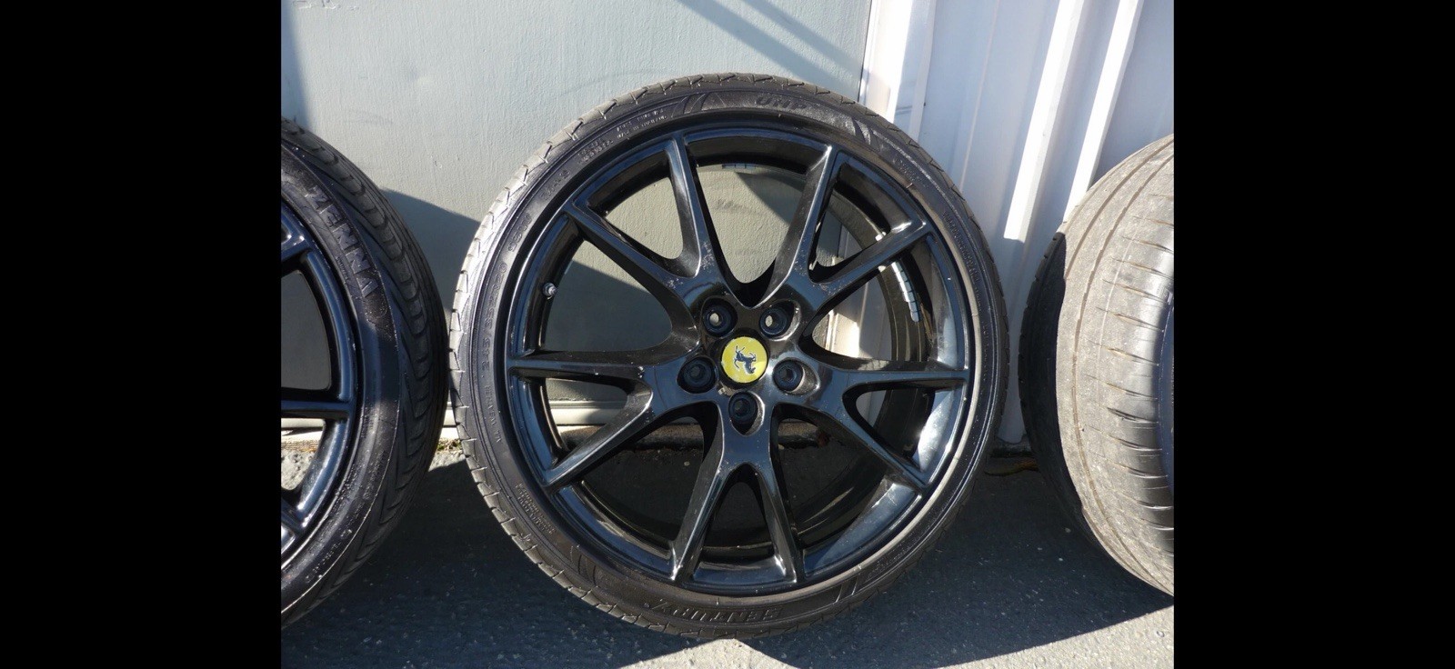 Ferrari California - Wheel Set 20"  Diamond Cut Front & Rear P/N 242156-242157