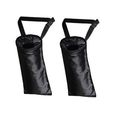 Car Trash Bag, Car Hanging Garbage Bag with Elastic Opening, Portable 2PCS