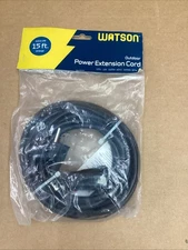 WATSON POWER EXTENSION CORD OUTDOOR 125V 13A 1625W 60HZ 16AWG