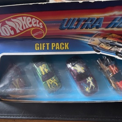 Hot Wheels Ultra Hots Gift Pack Diecast Vehicle Set 1986 Multicolor Set of 4.