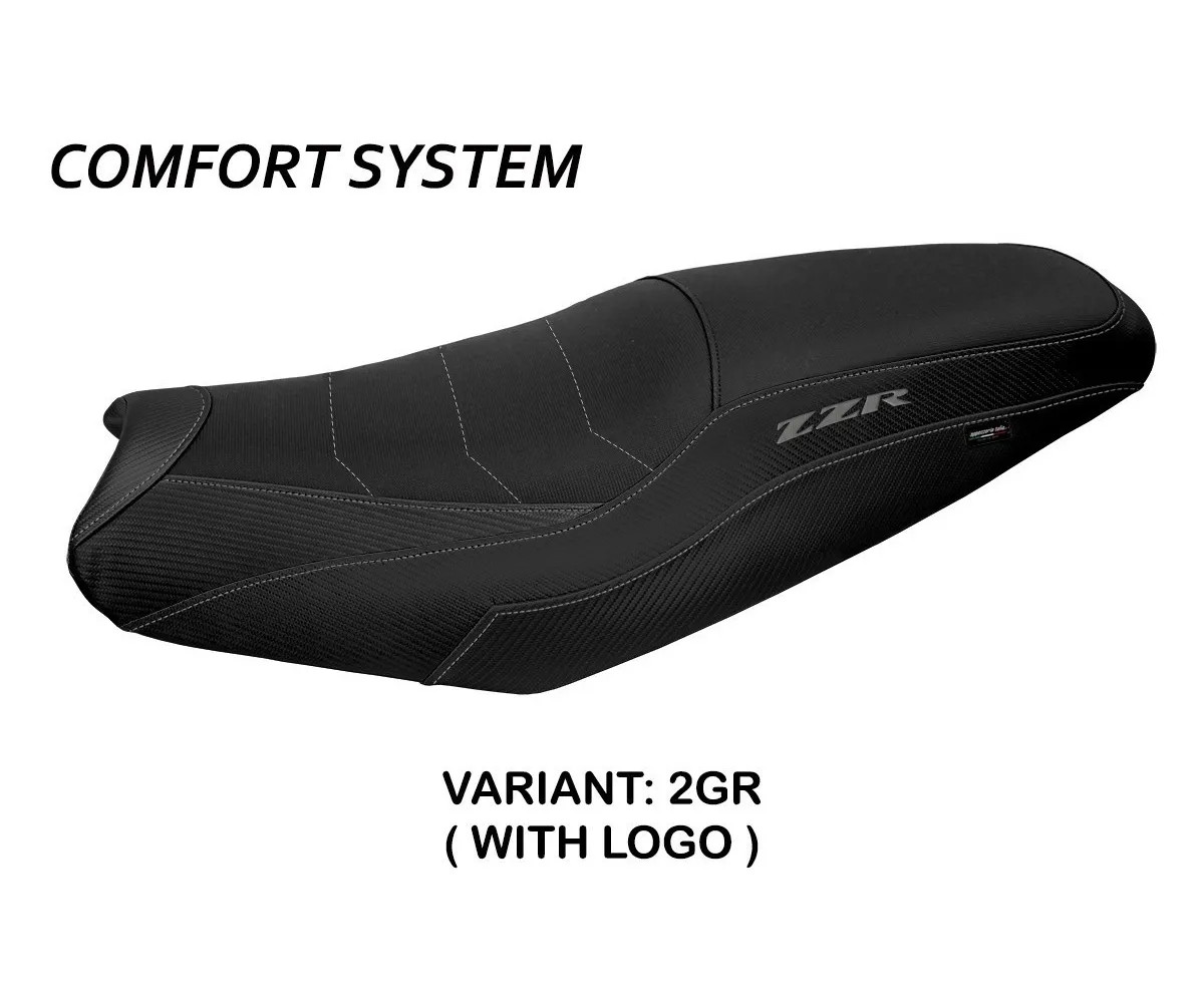 Seat saddle cover Belize Comfort System Gray TPZ KAWASAKI ZZR 1400 2006 2020 gk