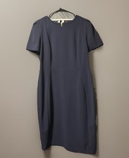 Women’s Calvin Klein Women's Navy Blue Short Sleeve Sheath Dress Size 12 NWOT