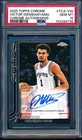 2025-26 Topps Chrome Auto Victor Wembanyama PSA 10 GEM MINT