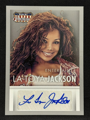 2015 Panini Americana La Toya Jackson Autograph