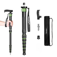 Manbily Camera Monopod Aluminum Portable Compact Lightweight Travel Monopod 