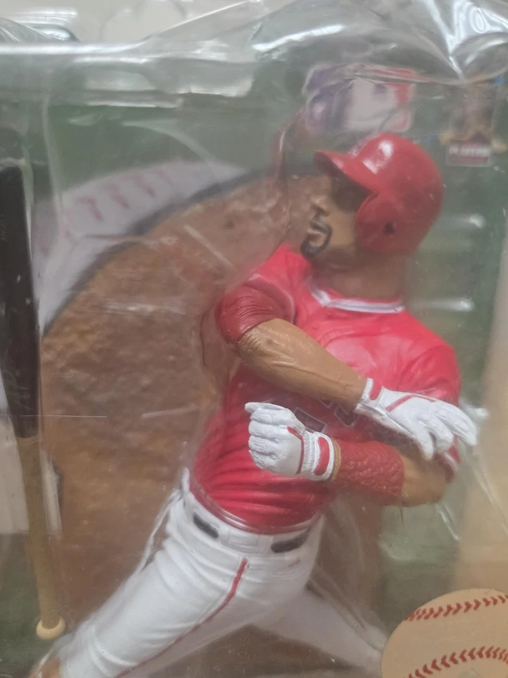 Boneco de ação Los Angeles Angels Albert Pujols McFarlane SportsPicks MLB 30 - Imagem 4 de 4