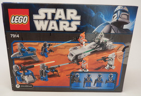 Lego 7914 Mandalorian Battle Pack Star Wars The Clone Wars NIB 100% Complete
